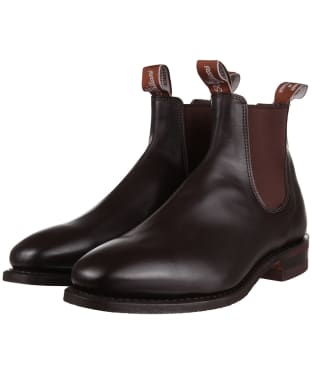 Men's R.M. Williams Comfort Craftsman Boots - Kangaroo Leather - G (Regular) Fit - Chestnut