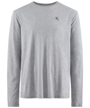 Men's Klättermusen Runa Elements Long Sleeved T-Shirt - Grey Melange