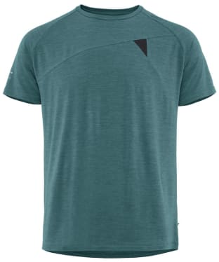 Men's Klättermusen Fafne Short Sleeve Tencel® Base Layer T-Shirt - Dark Deep Sea