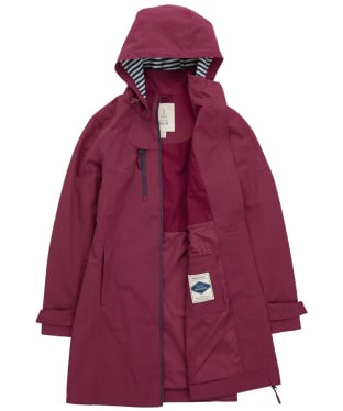 Women's Seasalt Coverack Waterproof Coat - Clove