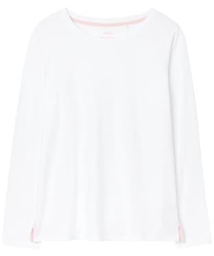 Women's Joules Holly Crew - White