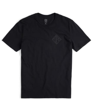 Men's Topo Designs Straight Fit Small Diamond T-Shirt - Black