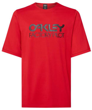 Men's Oakley Factory Pilot MTB SS Jersey - Red Line