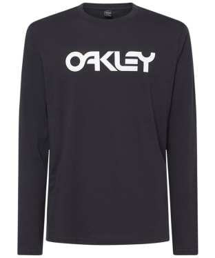 Men's Oakley Mark II Long Sleeve Tee 2.0 - Black / White