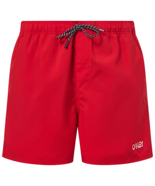 Men's Oakley Beach Volley 16" Beach Shorts - Red Line