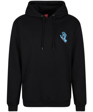 Men's Santa Cruz Screaming Hand Chest Hood - Black