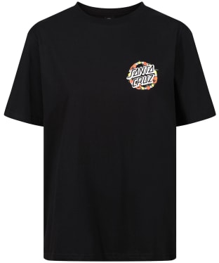 Women's Santa Cruz Orchard Dot Short Sleeve T-Shirt - Black