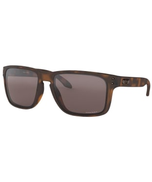 Oakley Holbrook XL (Wide Face) Sunglasses - Prizm Black Lens - Matte Brown Tortoise