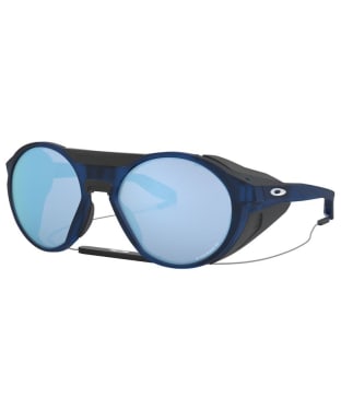 Oakley Clifden Mountaineering Sunglasses - Prizm Deep H2O Polarized Lens - Matte Translucent Blue