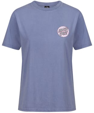 Women's Santa Cruz Zebra Marble Dot Short Sleeve T-Shirt - Navy Wash