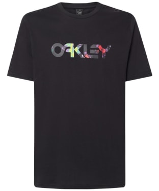 Men's Oakley Floral Splash B1B Short Sleeve T-Shirt - Blackout