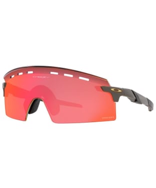 Oakley Encoder Strike Vented Cycling Sports Sunglasses - Prizm Trail Torch Lens - Matte Onyx