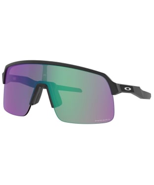 Oakley Sutro Lite Cycling Sports Sunglasses - Prizm Road Jade Lens - Matte Black
