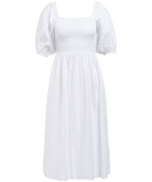 Women's Barbour Areca Midi Dress - White