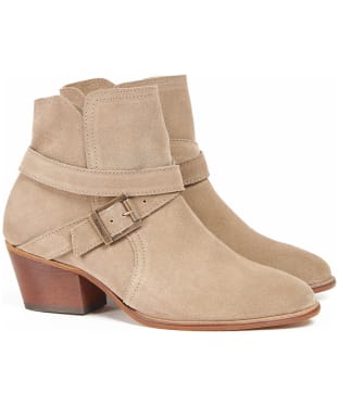 Women's Barbour Nives Boots - Taupe Suede
