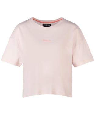 Women's Barbour International Halton T-Shirt - Soft Pink