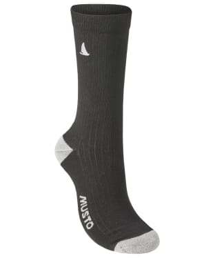 Men's Musto Marina Socks - 2 Pack - Navy / Black