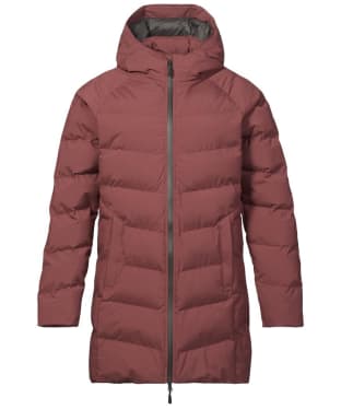 Women’s Musto Marina Shower Resistant Long Quilted Jacket - Windsor Wine