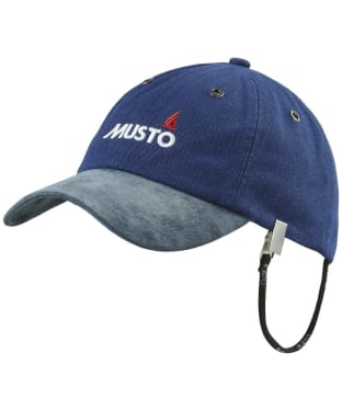 Musto Evolution Original Adjustable Fit Cotton Crew Cap - Dark Cobalt