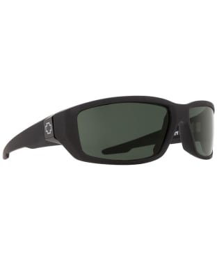 SPY Dirty Mo Sunglasses - Soft Matte Black - Happy Gray Green - Soft Matte Black