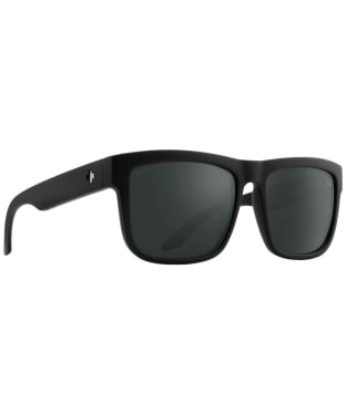 SPY Discord Sunglasses - Matte Black - Happy Bronze Polar With Blue Spectra Mirror - Soft Matte Black