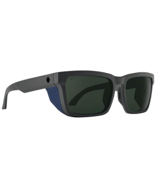 SPY Helm Tech Adventure Sports Sunglasses - Happy Gray Green Lens - Matte Dark Grey