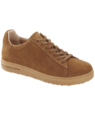 Men's Birkenstock Bend Low Suede Leather Sneaker - Regular Footbed - Mink