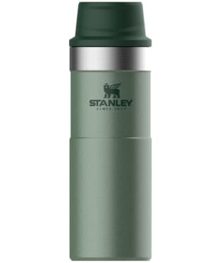 Stanley Trigger-Action Stainless Steel Travel Mug / Bottle 0.47L - Hammertone Green