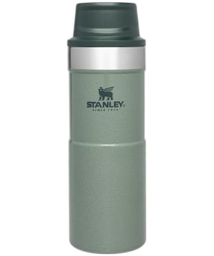 Stanley Trigger-Action Leakproof Stainless Steel Travel Mug / Bottle 0.35L - Hammertone Green