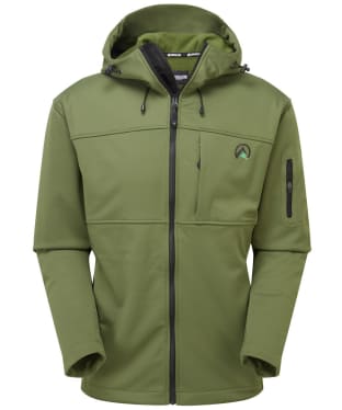 Men's Ridgeline Ascent Water Resistant Softshell Jacket - Field Olive
