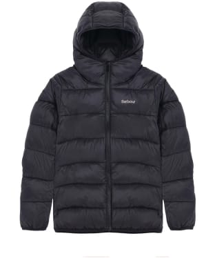 Boy's Barbour Kendle Quilted Jacket - 6-9yrs - Black