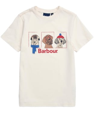 Boy's Barbour Archie T-Shirt - 6-9yrs - Whisper White