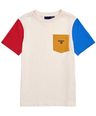 Boy's Barbour Caelen T-Shirt - 10-15yrs - Whisper White