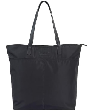 Women's Barbour Edderton Tote Bag - Black