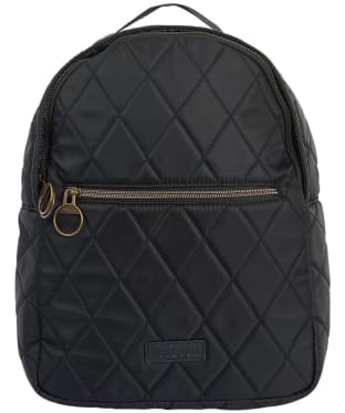 Women's Barbour Quilted Backpack - Black