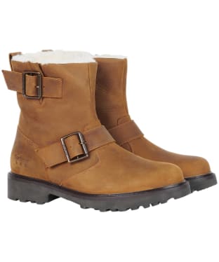 Women's Barbour Derwent Waterproof Boots - Honey