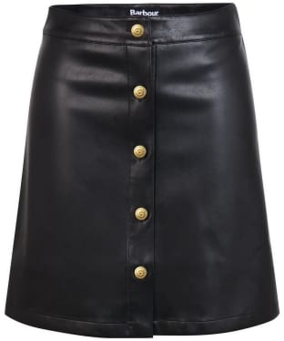 Women's Barbour International Napier Skirt - Black