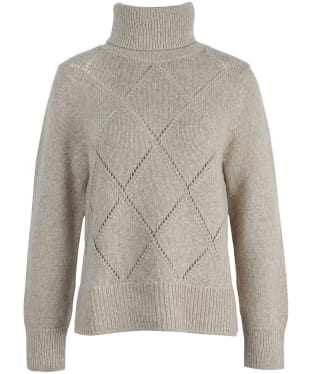 Women's Barbour Laverne Knitted Jumper - Light Fawn