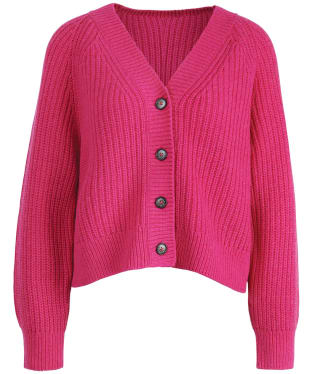 Women's Barbour Bracken Cardigan - Pink Dahlia