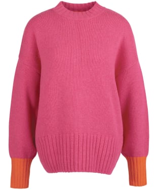 Women's Barbour Surf Knit - Pink Dahlia / Pumpkin