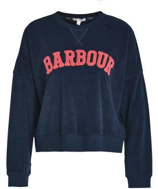 Women's Barbour Bracken Overlayer - Navy