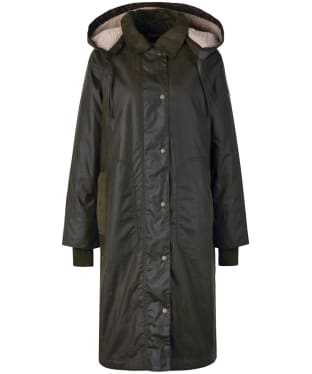 Women's Barbour Beet Wax Jacket - Archive Olive / Spiced Pumpkin