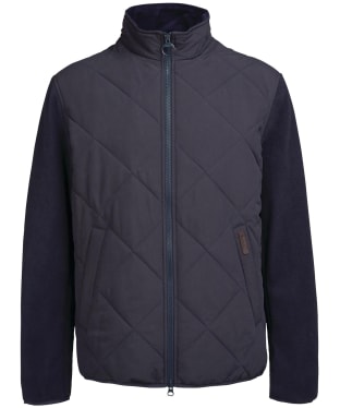 Men's Barbour Hybrid Fleece Jacket - Navy