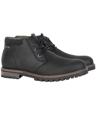 Men's Barbour Boulder Chukka Boots - Black