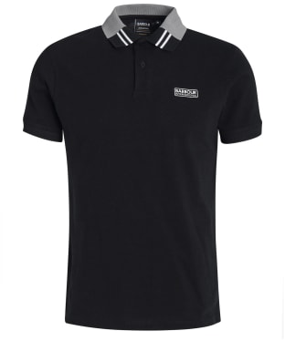 Men's Barbour International Lydden Polo Shirt - Black
