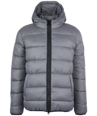 Men's Barbour International Legacy Bobber Quilted Jacket - Slate Grey