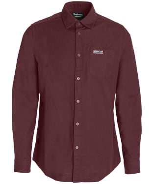 Men's Barbour International Kinetic Shirt - Bordeaux
