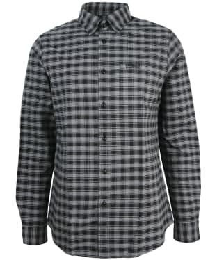 Men's Barbour International Cable Shirt - Asphalt