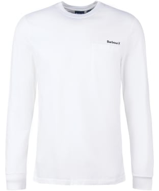 Men's Barbour Glenrigg Pocket T-Shirt - White