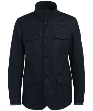 Men's Barbour Trent Wool Jacket - Black
